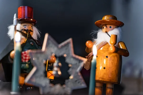 Kerst Decoraties Close Bekijken — Stockfoto