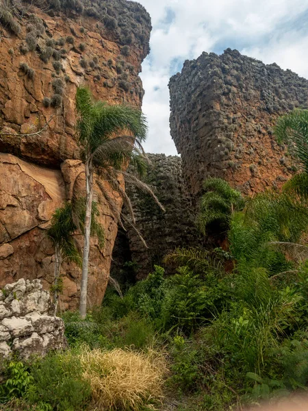Ruinerna Den Antika Staden Medelhavet Israel — Stockfoto