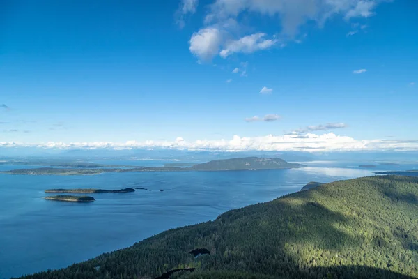 Schöne Aussicht Auf Den See Den Bergen — Stockfoto