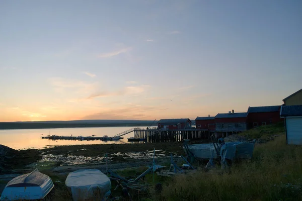 海の上の美しい夕日 — ストック写真