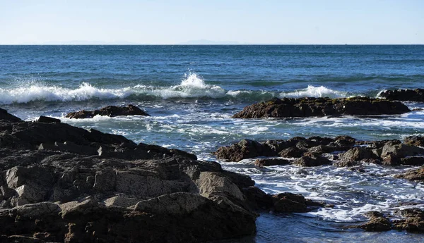 Bella Vista Sulla Costa Del Mare — Foto Stock