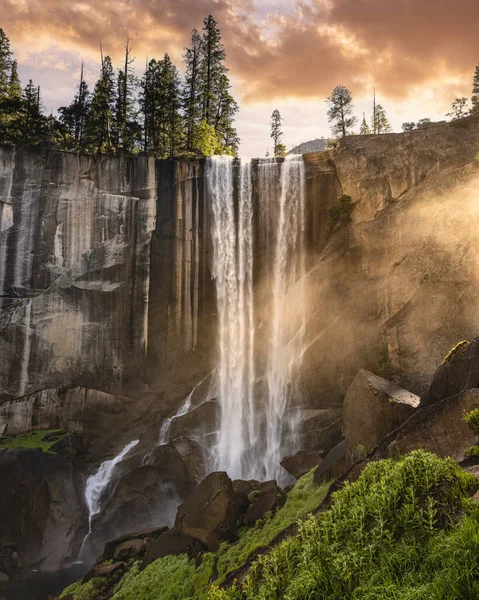 Cascata Montagna — Foto Stock