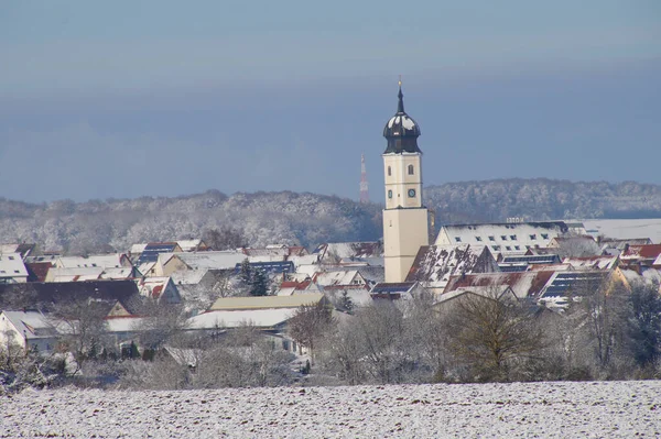 Utsikt Gamlebyen Byen – stockfoto