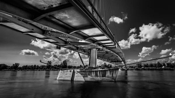Мост Через Реку Городе Таиланд — стоковое фото