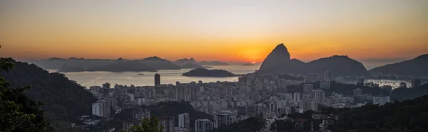Rio Janeiro Braziliaans Oktober 2019 Uitzicht Stad Copacabana Ten Zuiden — Stockfoto