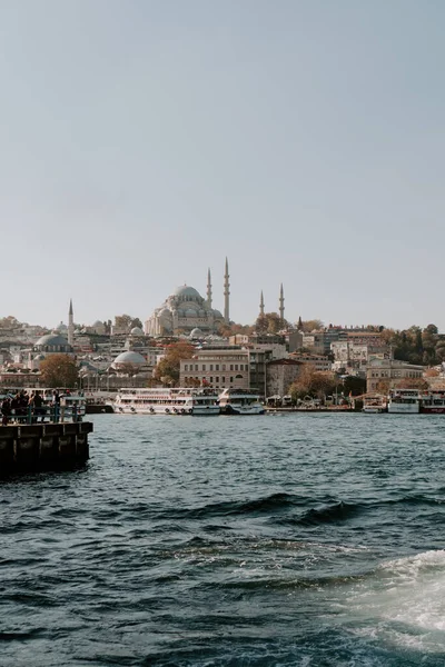 Istanbul Türkei Oktober 2019 Blick Auf Den Galatenturm Der Stadt — Stockfoto