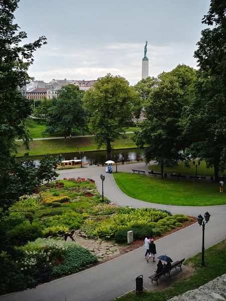 Vue Sur Ville Stockholm Suède — Photo