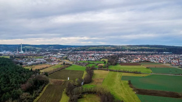 Flygfoto Över Stockholms Stad Sverige — Stockfoto