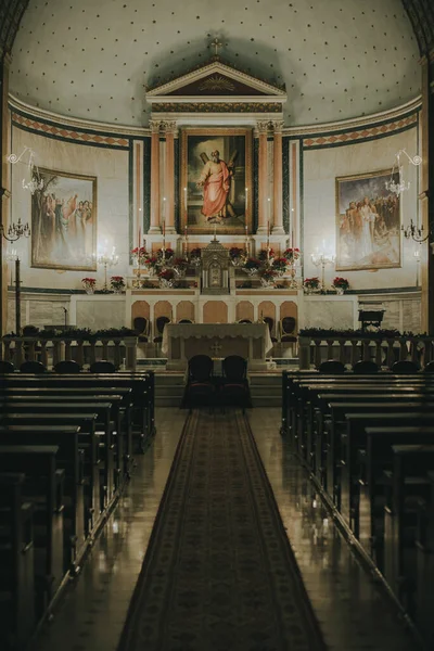 Interior Church — Stock Photo, Image