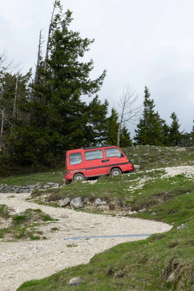 Auto Montagna — Foto Stock