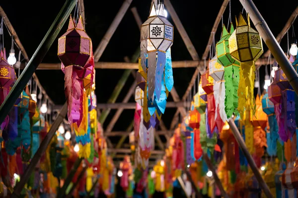 Colorful Lanterns Market — Stock Photo, Image