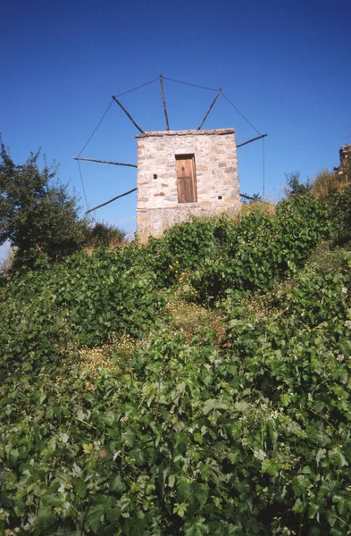 Ancienne Maison Bois Dans Village — Photo
