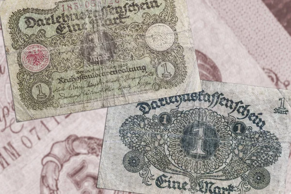 Altes Russisches Geld Aus Nächster Nähe — Stockfoto