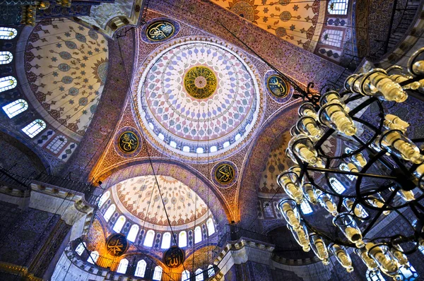 Interiér Mešity Hagia Sophia Istanbulu Krocan — Stock fotografie