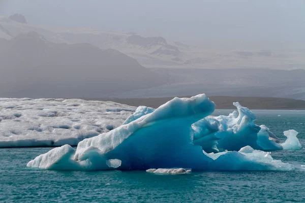 Bela Vista Lagoa Glaciar Perito Moreno Iceland — Fotografia de Stock