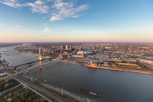 Aerial View City — Stock Photo, Image