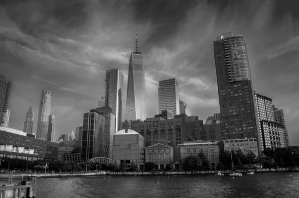 New York City Skyline Сша — стоковое фото