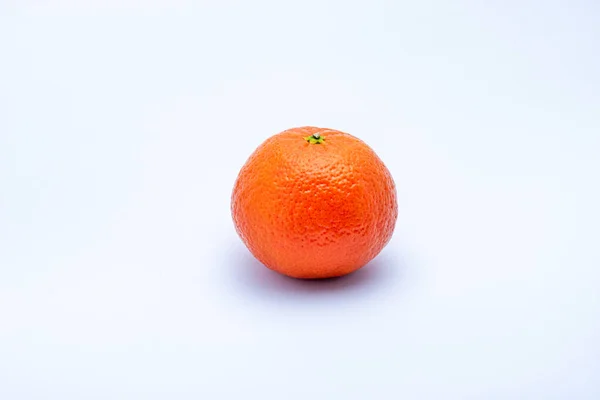 Fresh Ripe Orange Fruit White Background — Stock Photo, Image
