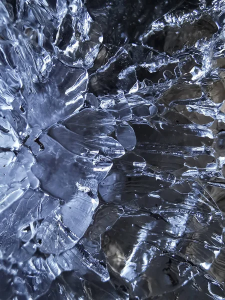 Sfondo Astratto Con Superficie Congelata Danneggiata — Foto Stock