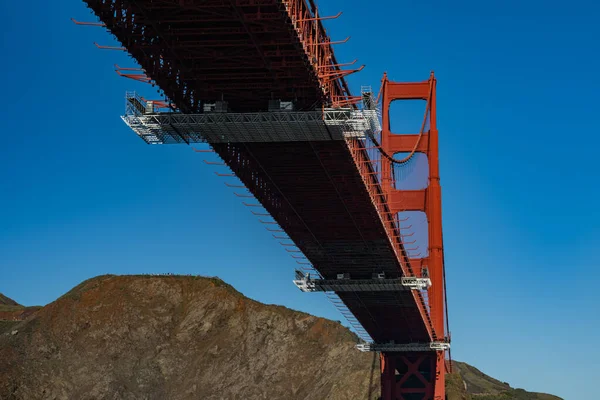 加利福尼亚旧金山 塔古斯河上的金门大桥 — 图库照片