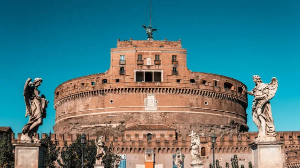 Róma Olaszország Körül Június 2017 Város Ókori Római Fórum Központjában — Stock Fotó