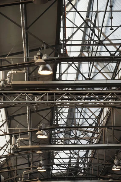 Modern Building Scaffolding Windows — Stock Photo, Image