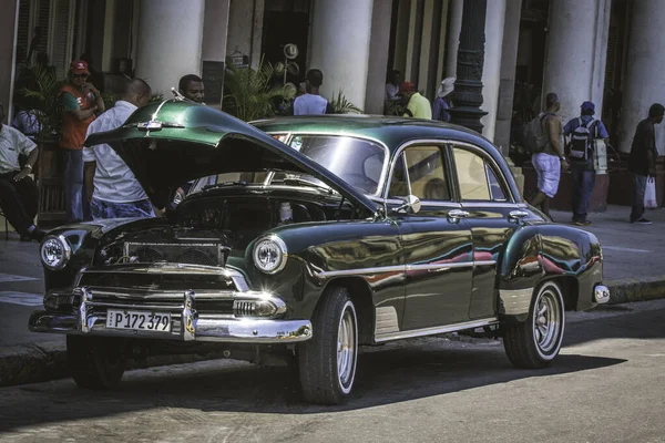 Close View Vintage Car Street — Stock Photo, Image