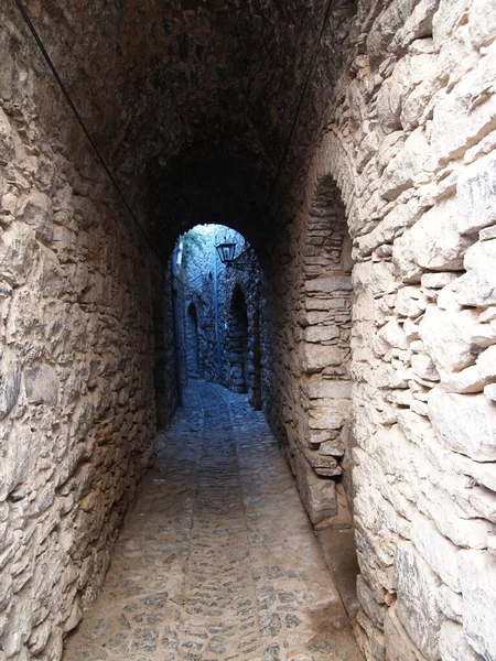 Старая Каменная Стена Городе Джерси Израиль — стоковое фото
