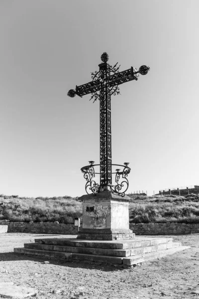 杰拉尔德姆市公墓十字架的纪念碑 Israel — 图库照片
