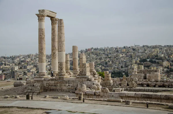 Ερείπια Της Πόλης Της Ιερουσαλήμ Ισραήλ — Φωτογραφία Αρχείου