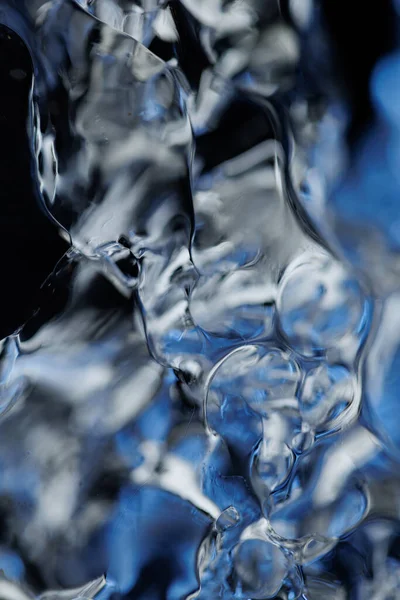 Vattendroppar Glasyta — Stockfoto