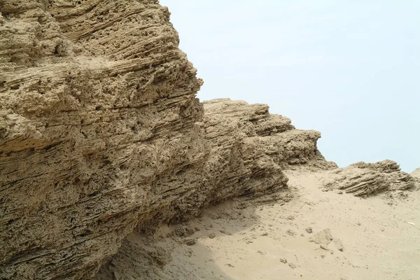 Písečné Duny Moře Pobřeží Mrtvých — Stock fotografie