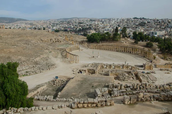 Rovine Dell Antica Città Gerusalemme Israele — Foto Stock