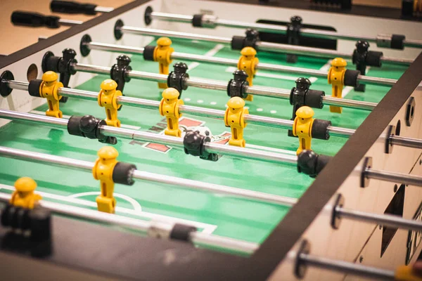 Close Table Football Game — Stock Photo, Image