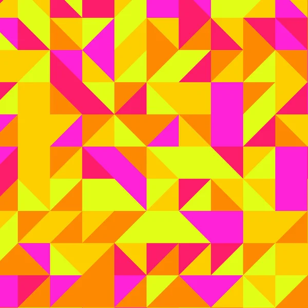 抽象的なカラフルな幾何学的パターンの図 — ストック写真