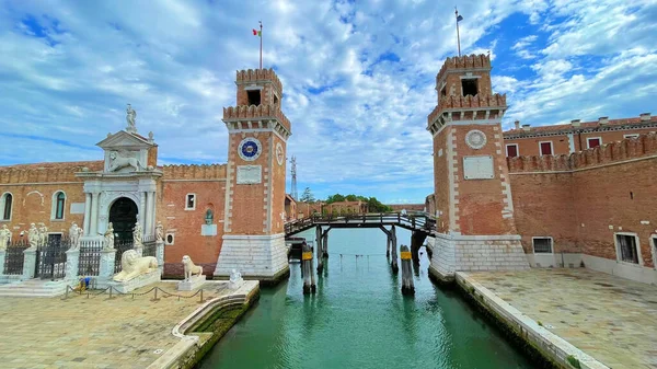 Venetië Italië Circa September 2017 Venetiaanse Lagune Oude Stad Van — Stockfoto