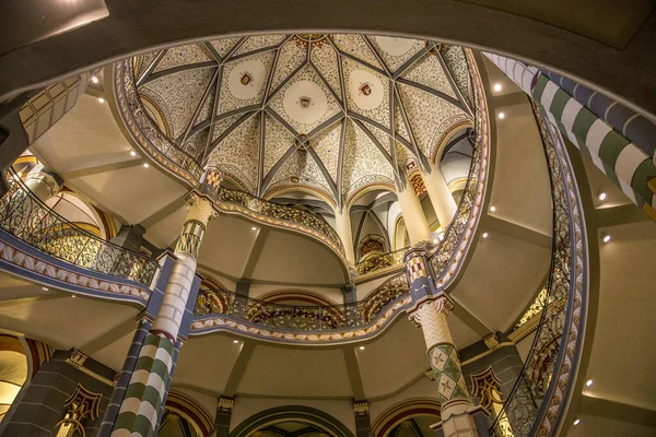 Interior Catedral Del Salvador Ciudad Barcelona — Foto de Stock