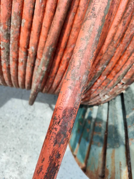 Vieja Estructura Metal Oxidado —  Fotos de Stock