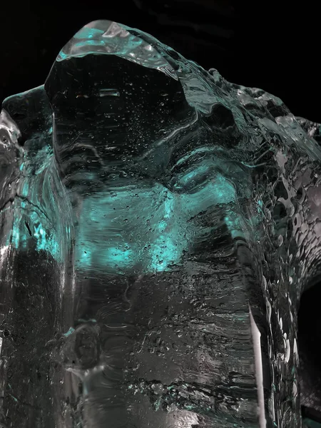 Абстрактный Фон Поврежденной Замороженной Поверхностью — стоковое фото