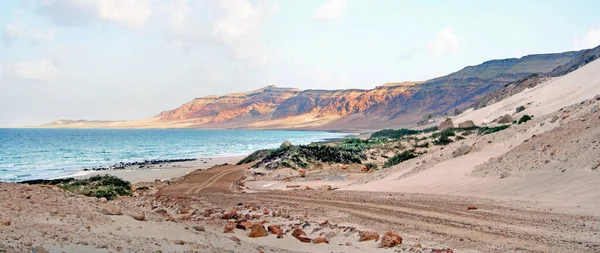 Красивый Пейзаж Острова Мертвого Моря Севере Израиля — стоковое фото