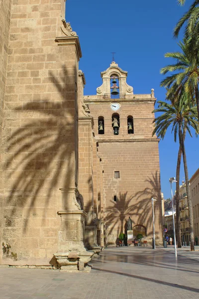 Θέα Του Καθεδρικού Ναού Της Μπαρτσελόνα Ισπανία — Φωτογραφία Αρχείου