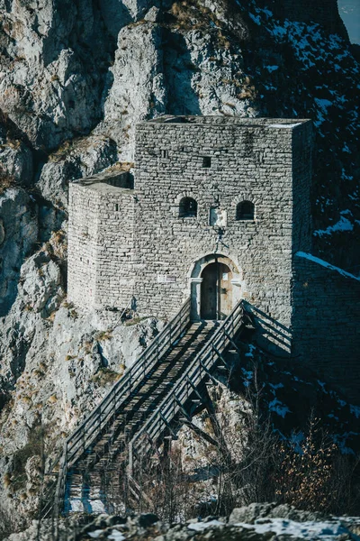 Старый Каменный Вид Крепость — стоковое фото