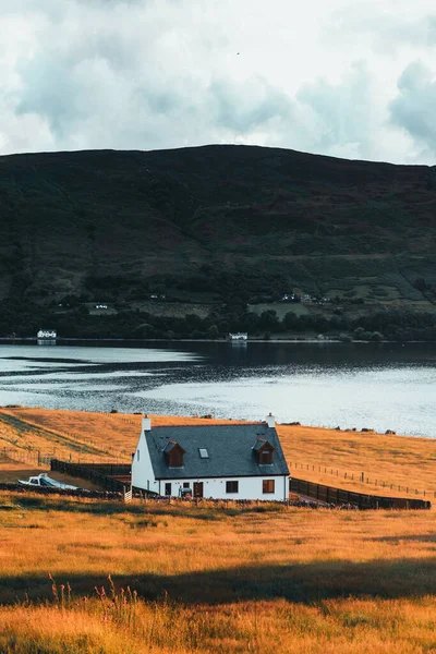 Widok Okolicę Wsi Islandzie — Zdjęcie stockowe