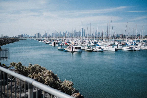 Vista Cidade Barcelona — Fotografia de Stock