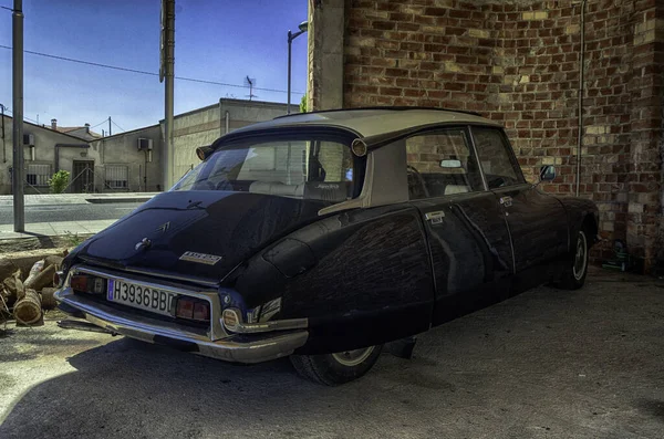 Carro Velho Cidade — Fotografia de Stock