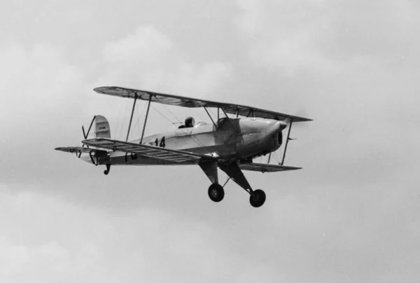 Gamla Retro Vintage Flygplan — Stockfoto