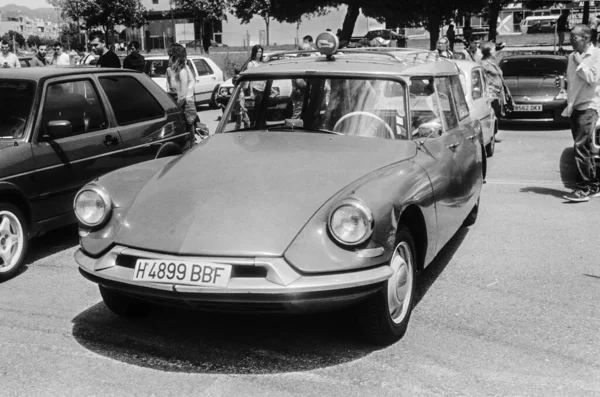 Viejo Coche Época Ciudad — Foto de Stock