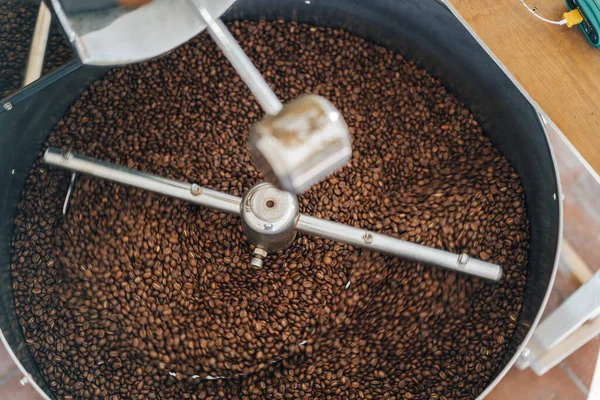 Kaffeebohnen Glas — Stockfoto