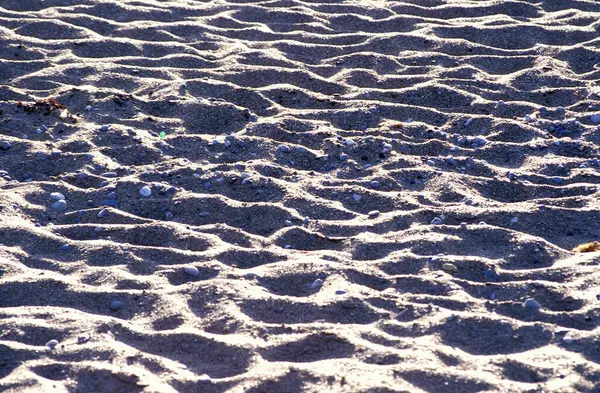 Textura Areia Com Neve — Fotografia de Stock