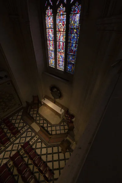 Interior Catedral Santo Sepulcro Cidade Barcelona — Fotografia de Stock